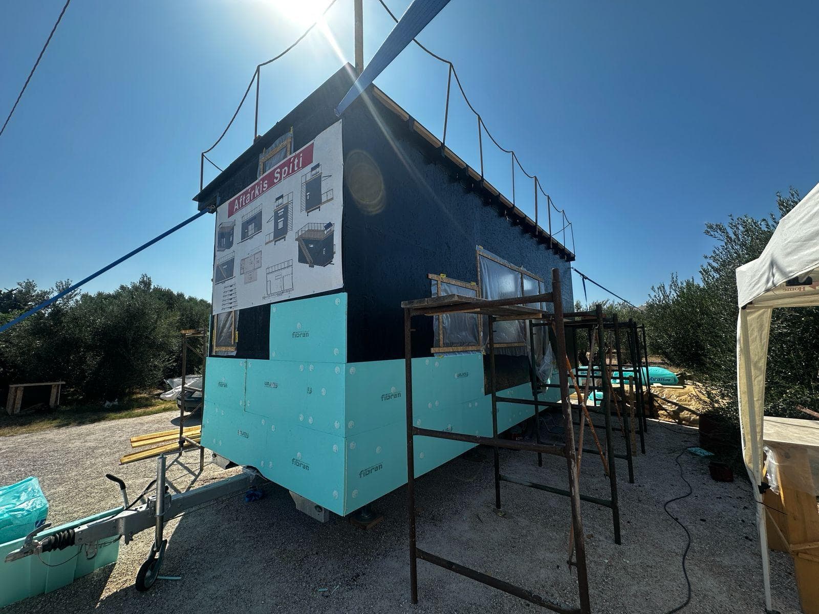 Aftarkis Spiti Trailer House — Trailer House in Halkidiki, Greece (2024) by Aftarkis Spiti